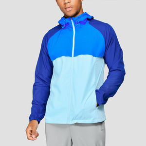 Veste coupe-vent imperméable en polyester 100% de qualité supérieure Vestes coupe-vent de conception personnalisée - Product Image 1