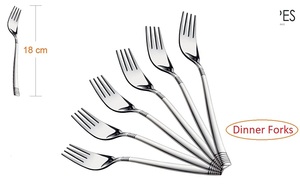 ชุดช้อนส้อมสแตนเลสสตีล ดีไซน์เรียบหรู สไตล์ราชวงศ์ น้ำหนักเบา ผลิตตามสั่ง 100% สำหรับขายส่ง เหมาะสำหรับเป็นของแจก - Product Image 2