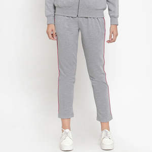 Survêtement personnalisé pour femme, vintage, deux pièces, uni, respirant, design personnalisé, coton, fermeture éclair, motif uni, pour l'hiver, survêtement pour femme - Product Image 5