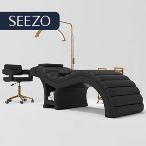 Table de massage de luxe à vente chaude 2026, lit de spa pour la tête, lit de beauté pour les soins du visage, extension de cils, lit de massage <span class=keywords><strong>portable</strong></span>, lit de salon de beauté - Product Image 1