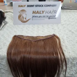Clip-In Hair Extensions Super Double Drawn Zwarte Kleur Steil Haar 18 Inch Hoge Kwaliteit Remy Haar Beste Verkoper goede Prijs