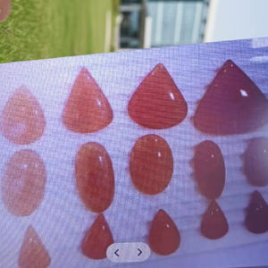 Pierres précieuses naturelles de cornaline de haute qualité, cabochon lisse en forme de poire, vente en gros de bijoux pour femmes, dernières tendances en ligne - Product Image 2