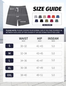 Short de sport actif pour hommes avec doublure respirante 2-en-1, logo personnalisé, poches à motif solide-Short de musculation Fitness vente en gros - Product Image 6