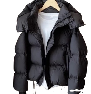 Veste d'hiver Wunder Puff 5 Check Bubble, en duvet de canard blanc, coupe ample, réversible, courte, fine, imperméable, vêtements de yoga, rembourrage en coton - Product Image 1