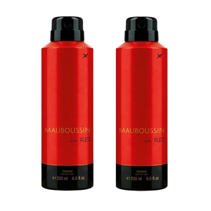 Desodorante y Antitranspirante Mauboussin para Mujer, 200 ml * 2, Color Rojo - Product Image 1
