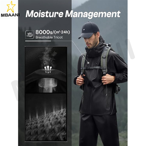 Traje Impermeable para Hombre, 2 Piezas, Equipo de Lluvia Plegable para Golf, Motociclismo y Pesca - Product Image 4