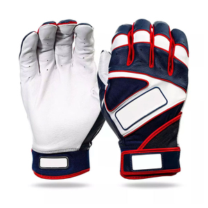 Guantes de Bateo de Béisbol Profesionales de Cuero con Diseño de Logotipo Personalizado, Transpirables, de Alta Calidad, Duraderos, de Secado Rápido, Más Vendidos - Product Image 4