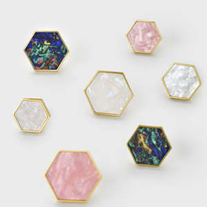 Poignées de meubles écologiques en résine, bouton de tiroir de cuisine à trou unique - Product Image 3