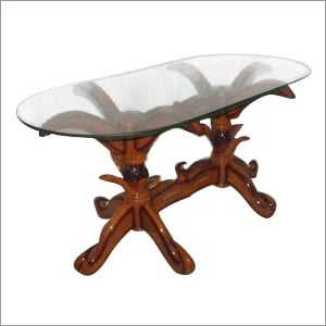 Muebles de mesa elegantes para el hogar, mesas de madera Natural y vidrio, Centro de té y café, Hotel, restaurante, sala de estar - Product Image 6