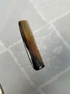 Peines de pelo de cuerno hechos a mano ecológicos de alta calidad con mango de cuerno de búfalo al mejor precio en India - Product Image 5