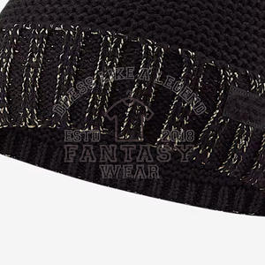 FANTASY WEAR 2026 Gorro de Punto Premium y al por Mayor con Bordado, Gorro de Punto Informal a la Moda con Diseño y Logotipo Personalizados - Product Image 6