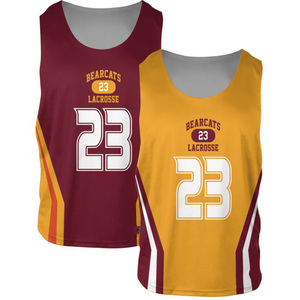 Pinnies de Lacrosse Reversibles Personalizados de Alta Calidad, 100% Poliéster, Secado Rápido, Conjuntos para Adultos Unisex - Product Image 5