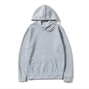 Sweat-shirt à capuche pour homme, hiver, broderie, couleur unie, polyester/coton, haute qualité - Product Image 3