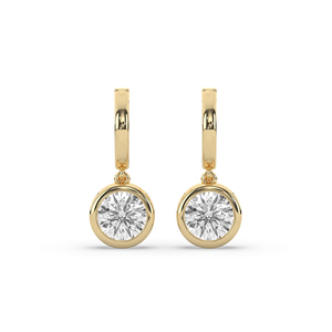 ต่างหูเพชรแล็บคัท 2.70 กะรัต ขายส่ง ทอง 14KT/10KT สำหรับผู้หญิง รับรองโดย IGI ดีไซน์โดดเด่น น้ำหนักเบา เครื่องประดับคุณภาพสูง Luxeshine - Product Image 6