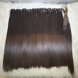 Les meilleurs extensions de cheveux vietnamiens vente en gros de paquets trame os droit grand stock cheveux vierges de qualité supérieure 100% cheveux Remy - Product Image 6