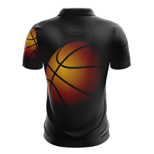 เสื้อกีฬาผู้ชายผ้าโพลีเอสเตอร์แห้งเร็วออกแบบได้ตามต้องการสำหรับโปโลเทนนิสโบว์ลิ่งกอล์ฟพิมพ์ลายและปักโลโก้ - Product Image 6