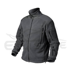 Veste polaire de chasse à capuche manches longues col montant poches fonctionnelles fournisseurs OEM veste d'extérieur d'hiver coupe-vent - Product Image 1