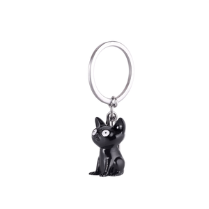 Portachiavi in metallo Felix 3D a forma di gatto, gadget personalizzati - Product Image 2