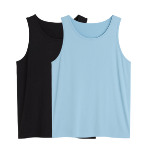 Vente en gros Offre Spéciale hommes débardeurs solide sans manches coupe régulière à capuche débardeur modéré Stretch hommes vêtements fabriqués au Vietnam - Product Image 1