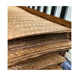 Traditional Handwoven Bamboo Woven Panel High-Quality Cane Webbing for Wall <b>Covering</b> and Artistic Applications - Product Image 4