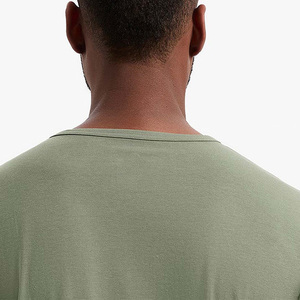Camiseta de Manga Larga de Alta Calidad con Cuello Redondo de Algodón, Logotipo Personalizado, Camiseta de Manga Larga con Cuello Redondo para Hombre - Product Image 5