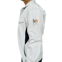 Overoles de Trabajo, Uniforme de Fábrica, Seguros, Transpirables, de Algodón, Antipolvo, para Hombre, Fabricante Verificado FMF Vietnam, ODM OE