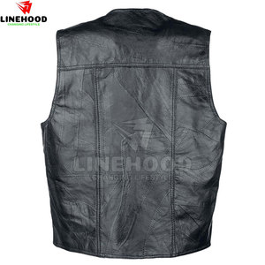 Ropa exterior de invierno para hombre superventas, Chaleco de cuero transpirable de nueva moda, servicio OEM disponible - Product Image 2