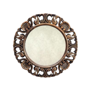 Classic Design Metal Wall <b>Mirror</b> Antique <b>Gold</b> Finished for Home Bed Room Decorative <b>Round</b> Hanging Wall <b>Mirrors</b> - Product Image 5