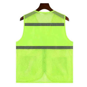 เสื้อกั๊กนิรภัยสีพื้นไซส์ใหญ่ - Product Image 2