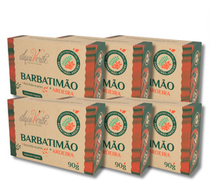 Alquiverde Natural Barbatimao Aroeira Kit de Jabones Vegetales en Barra (Paquete de 3) - Ecológico, Vegano, Libre de Crueldad Animal para Cuerpo y Rostro 90g - Product Image 2