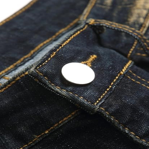 กางเกงขาสั้นผ้ายีนส์กางเกงขาสั้นผ้าฝ้าย100% แบบลำลองเอวกลางทนทานใส่สบายสไตล์ขาดๆเป็นมิตรกับสิ่งแวดล้อม - Product Image 4