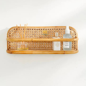 Wholesales Home Decor <b>Rattan</b> Handcrafted <b>Hanging</b> <b>Baskets</b> Nice <b>Hanging</b> <b>Rattan</b> Shelf From Vietnam - Product Image 1