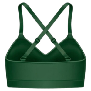 Sujetador Deportivo con Soporte Alto y Cuello en U Ecológico para Mujer, Transpirable, de Secado Rápido, con Tirantes Ajustables de Spandex/Nailon y Relleno Extraíble - Product Image 4
