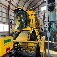 Machines agricoles d'usine 75kw moteur diesel moissonneuse-batteuse de blé de riz de moissonneuse