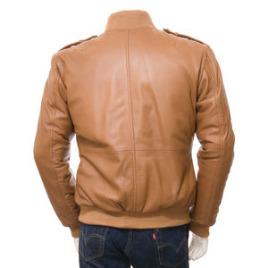 Chaqueta de Cuero Premium para Hombre, Cómoda, Impermeable, Transpirable, Estilo Urbano, con Logotipo Frontal, Chaqueta de Invierno Suave - Product Image 2