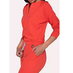 ชุดพยาบาลยืดได้สำหรับผู้หญิงชุดยูนิฟอร์มทางการแพทย์แบบยืดได้สวมใส่สบายและทันสมัยสำหรับชุดทำงานด้านการดูแลสุขภาพในโรงพยาบาล - Product Image 2