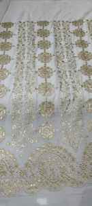 Tela de bordado teñible de primera calidad personalizable para decoración del hogar de moda y proyectos artesanales disponibles para la venta - Product Image 3