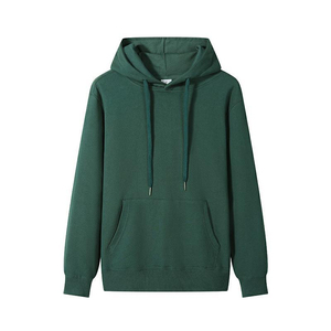 Sudadera con capucha de gran tamaño personalizable de algodón de 380g para hombre, capucha recortada de lujo, ropa de calle de peso pesado, sudaderas de invierno con estampado teñido liso - Product Image 2