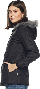 Top mới lông Hoody của phụ nữ Parka áo khoác trong mùa đông của phụ nữ áo khoác áo khoác mùa đông dài cộng với kích thước mùa đông nóc Áo khoác phụ nữ - Product Image 2