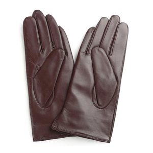 Nouveau design de mode gant en cuir pour dames femmes habillage d'hiver chaud gant en cuir véritable personnalisé - Product Image 4