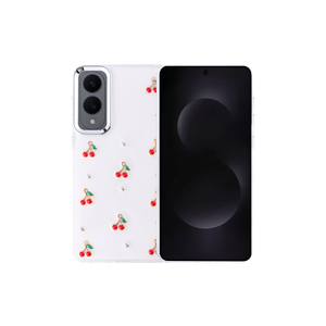 Coque antichoc en silicone souple transparente de luxe Netzy avec paillettes et nœud pour Samsung Galaxy S25 Edge 11 Pro - Product Image 2