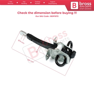 BDP1072 Rear Door <b>Hinge</b> Brake Stop Check <b>Strap</b> Limiter for 7 Series E38 Sedan 1994-2001 51228234605 - Product Image 5
