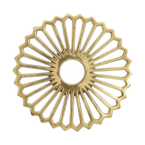 Aluminum <b>Metal</b> <b>Trivet</b> Nonslip <b>Metal</b> <b>Trivet</b> Use in Home Restaurant Handmade <b>Metal</b> <b>Trivet</b> Classical Style Customized Shape - Product Image 6
