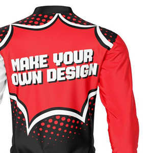 Venta al por mayor de camisetas de motocross con logotipo promocional, ropa de motocross de carreras personalizada, camisetas de montar - Product Image 4