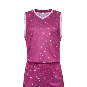 Ensembles de basketball pour hommes tendance, logo personnalisé, légers, respirants, confortables, techniques imprimées, faciles à porter, meilleurs articles - Product Image 4