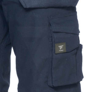 Pantalon de travail pour hommes personnalisé en usine pantalon cargo respirant en polyester et coton avec logo personnalisable multi-poches - Product Image 5