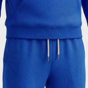 Custom 100% Cotton Blank Heavyweight <b>Baggy</b> Fleece Tracksuit <b>Men</b> Hoodie Sweatpants <b>Jogger</b> Sets Unisex Gym Fitness Running Set - Product Image 5