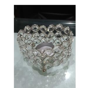 Bougie votive en cristal pour la décoration de la maison Bougeoir votif de festival de lumières de mariage et de café de qualité supérieure - Product Image 1