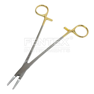 Soporte de aguja FENTEX T/C Ryder de 8 pulgadas de alta calidad, instrumentos quirúrgicos dentales certificados CE, Manual de acero inoxidable, 2 años - Product Image 3