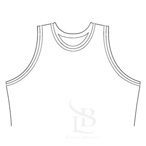 Uniformes de Baloncesto Personalizados al por Mayor, Uniformes de Baloncesto Reversibles Personalizados, Camiseta de Entrenamiento con Logotipo Personalizado, Servicio OEM - Product Image 2